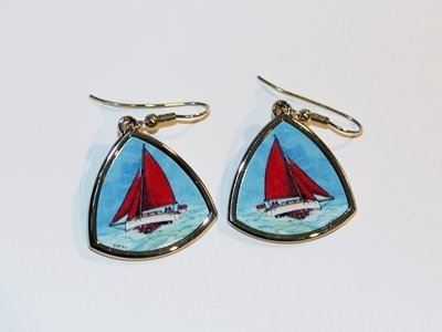 Nancy Blackett "Blue Sky" Earrings