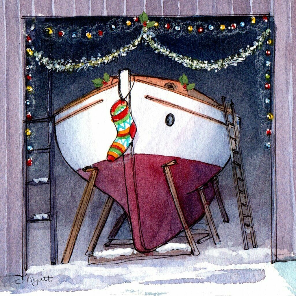 Nancy Blackett "Christmas in the Shed" Cards