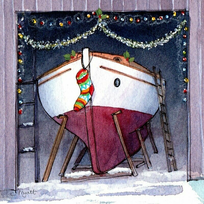 Nancy Blackett "Christmas in the Shed" Cards