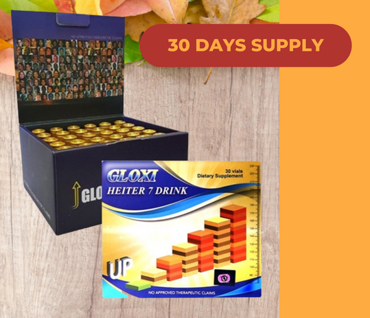 Gloxi Height Enhancer - 30 Days Supply