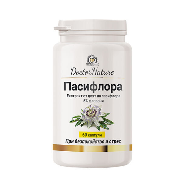 ​Dr. Nature Пасифлора – 60 капсули