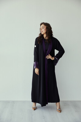 2 Color Purple Whit Black