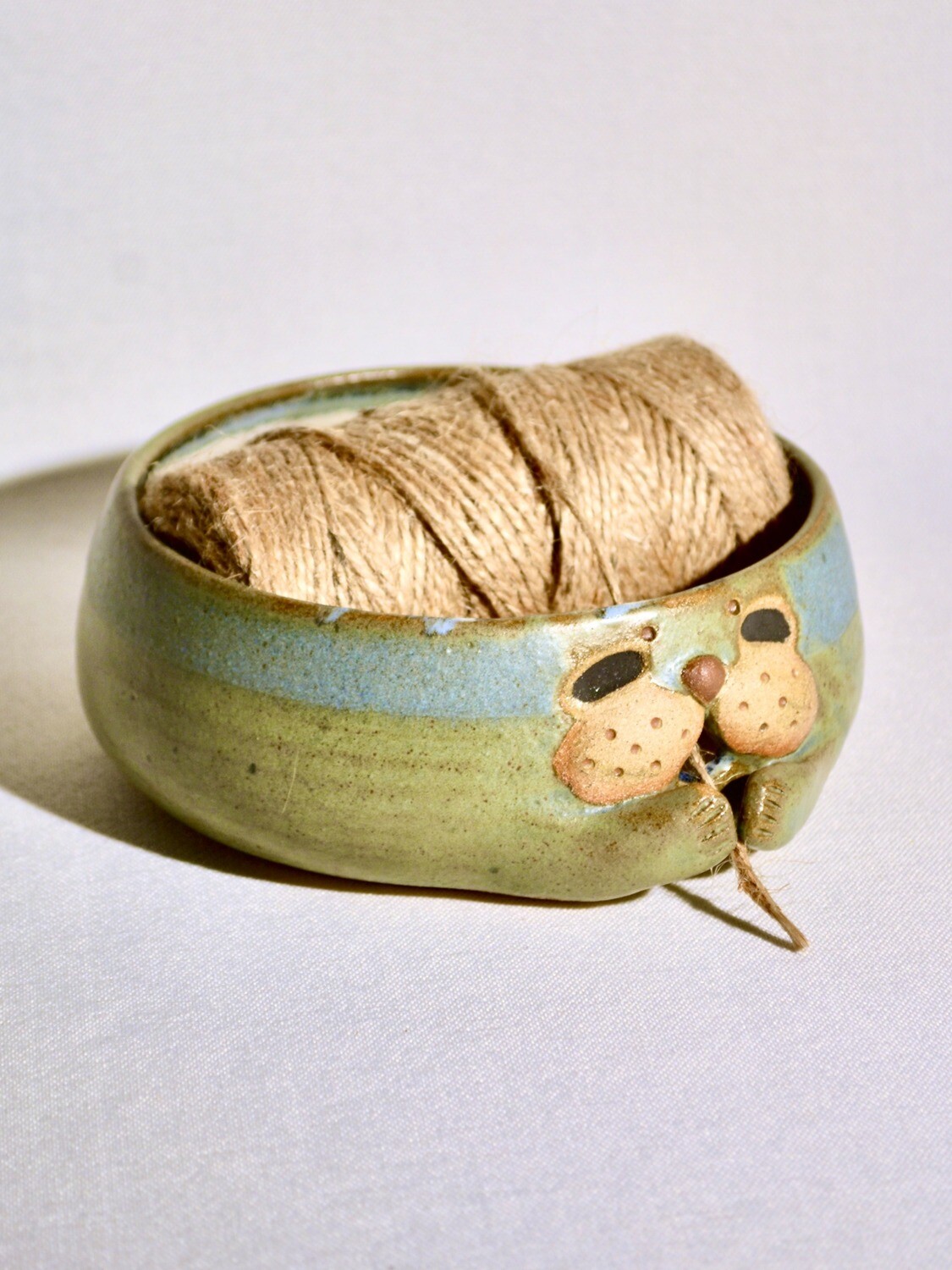 Cuddly Seal yarn bowl