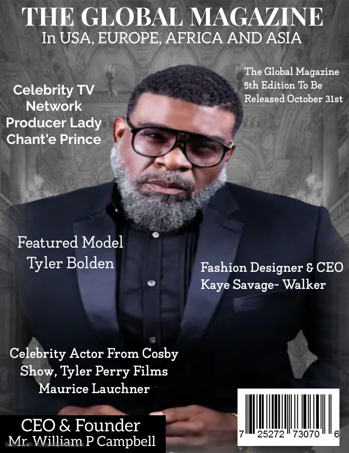 THE GLOBAL MAGAZINE (USA, EUROPE, ASIA, AFRICA) 5th Edition