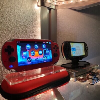 Cosmic Red PS Vita 1000 OLED (MODDED)