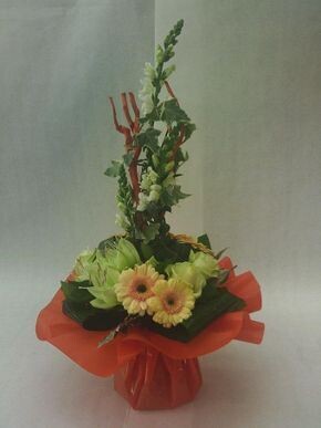 Bouquet bulle hauteur