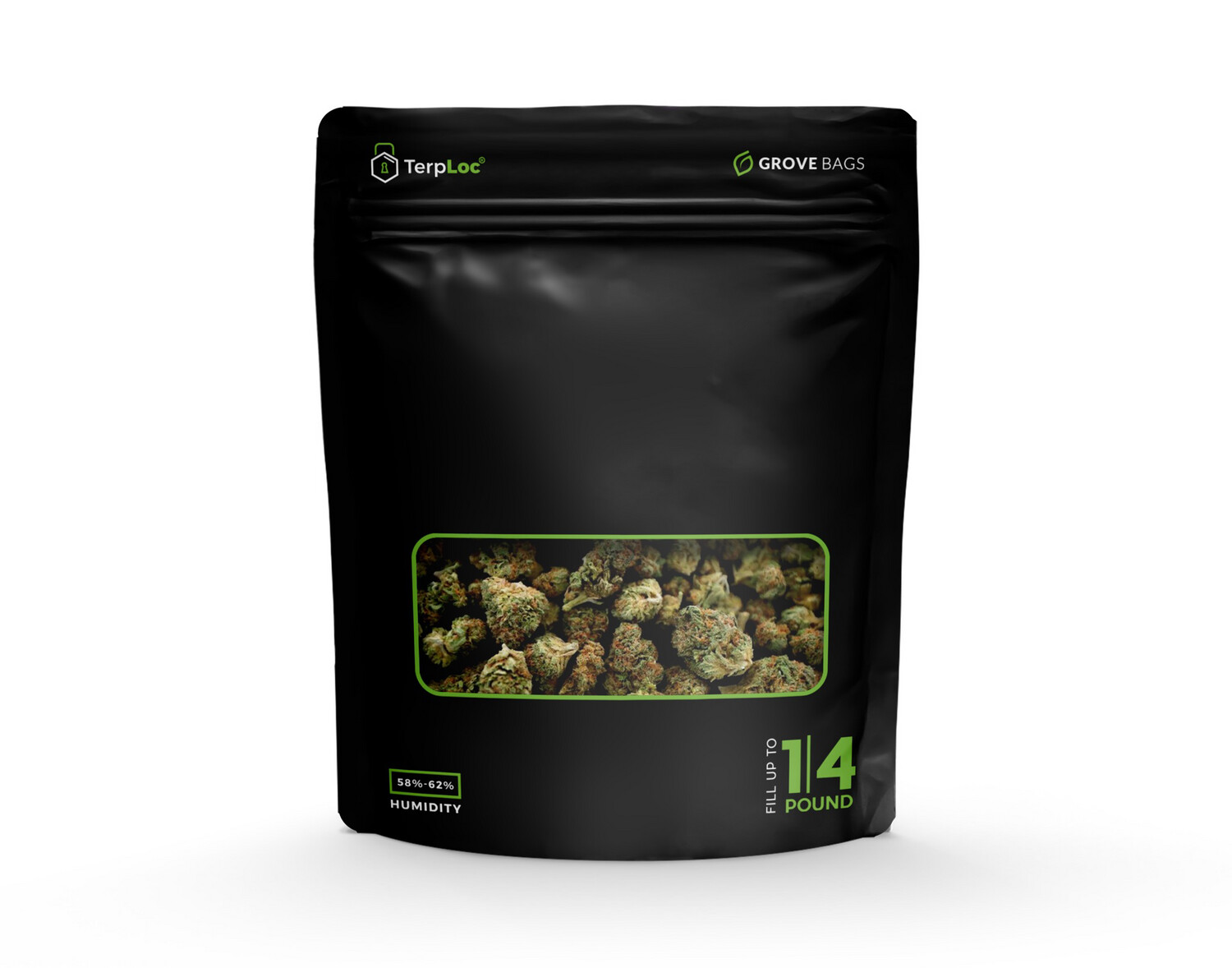 1/4lb Black Velvet Soft Touch Grove Bag