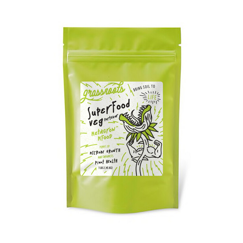 Grassroots Microbe and Plant Food: Superfood Veg Metagrow 1lb