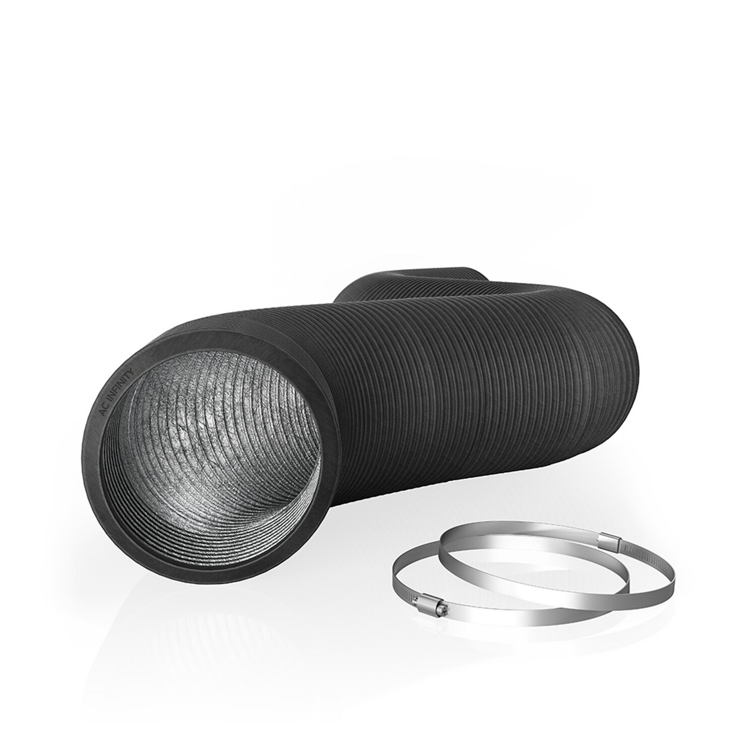 AC INFINITY, FLEXIBLE FOUR-LAYER DUCTING, 25-FT LONG, 4-INCH