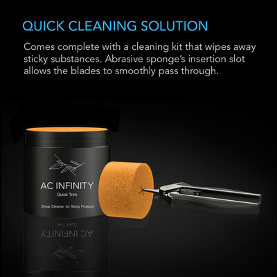 AC INFINITY TRIMMERS W/ CLEANING KIT