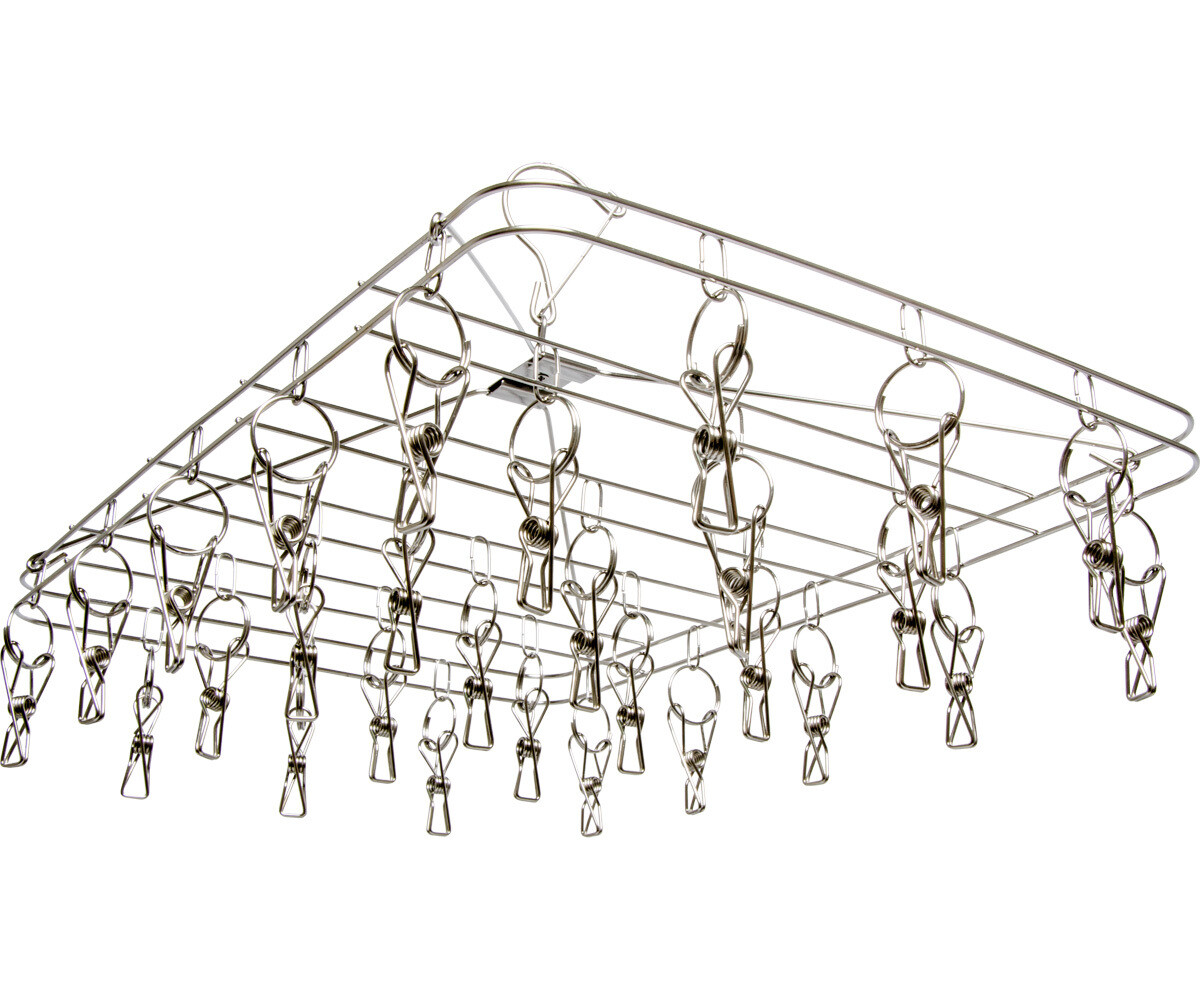 STACK!T Hanging Dry Rack w/28 Clips	