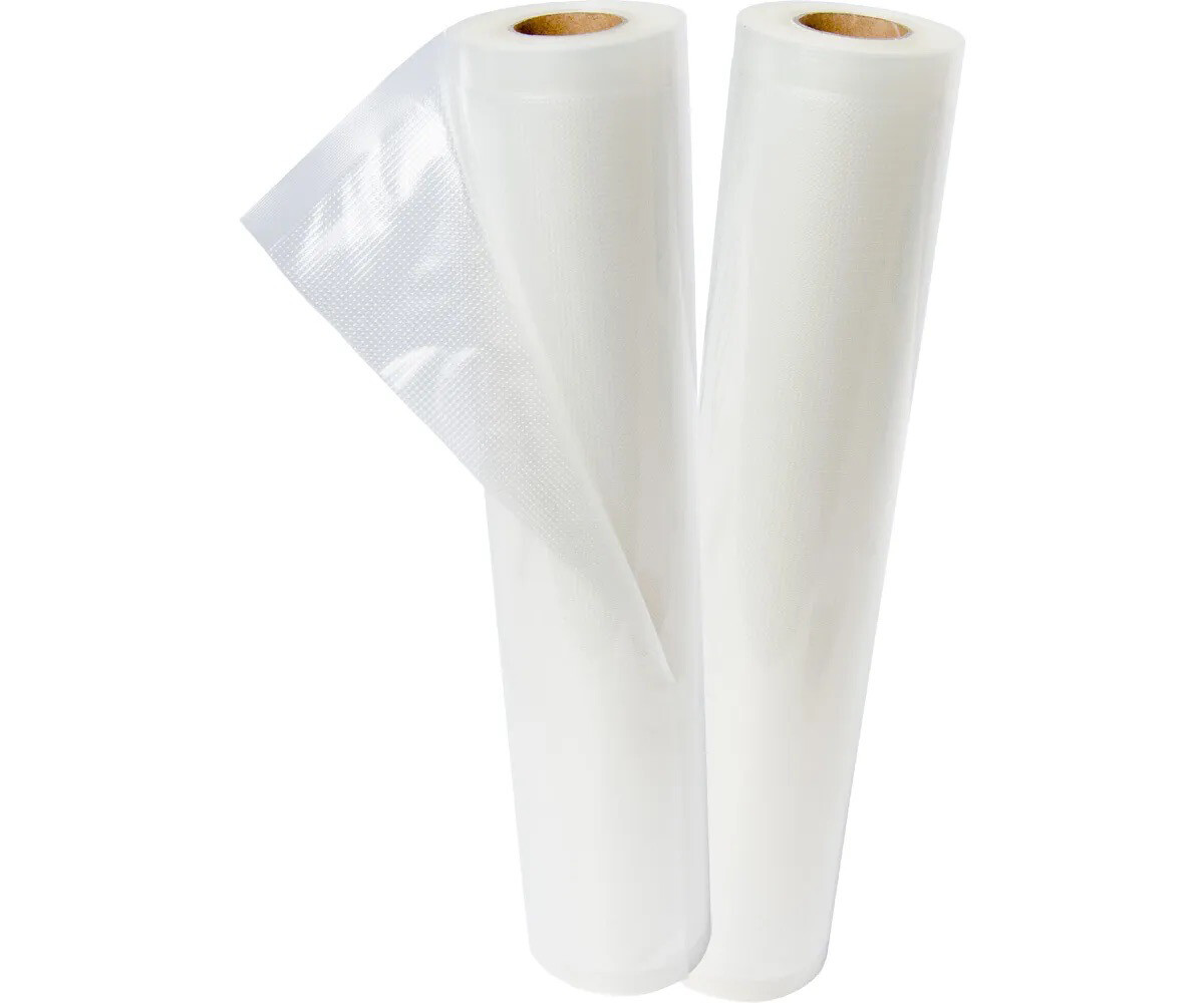 Private Reserve Vacuum Seal Plastic, Cut-to-Size, 11&quot; x 197&quot; Roll (2-pack)