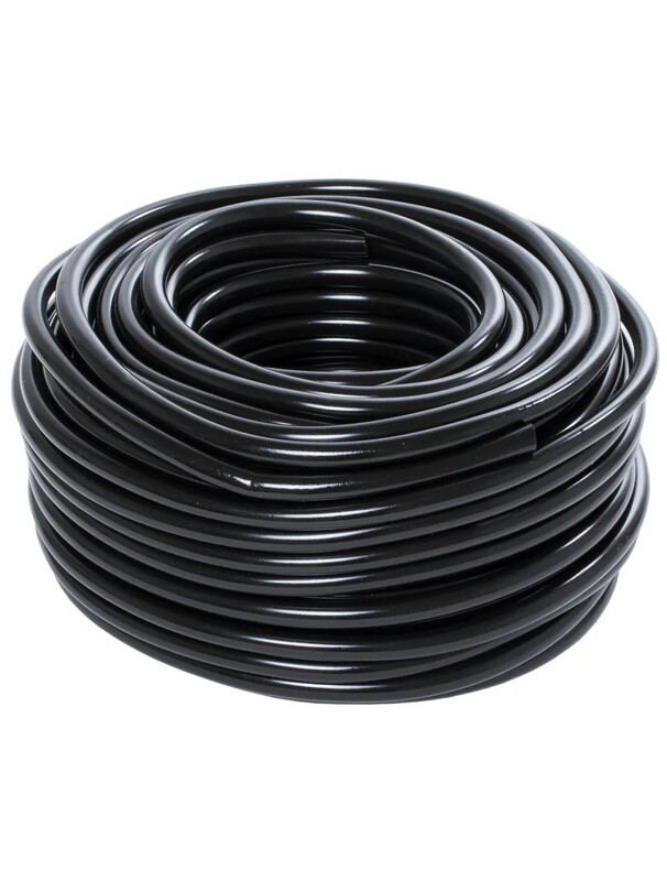 Floraflex 1/4&quot; OD Black Tubing 100&#39;