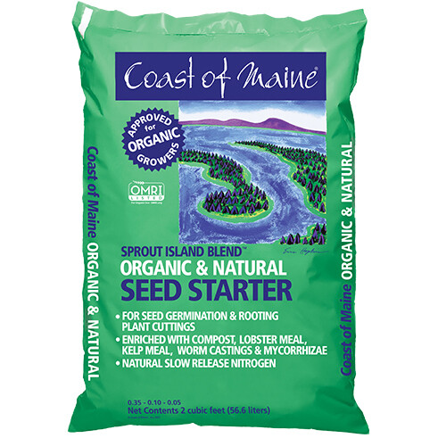 Coast of Maine Sprout Island Blend Seed Starter 16qt