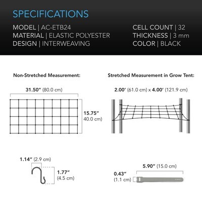 AC Infinity 4x2 Trellis 