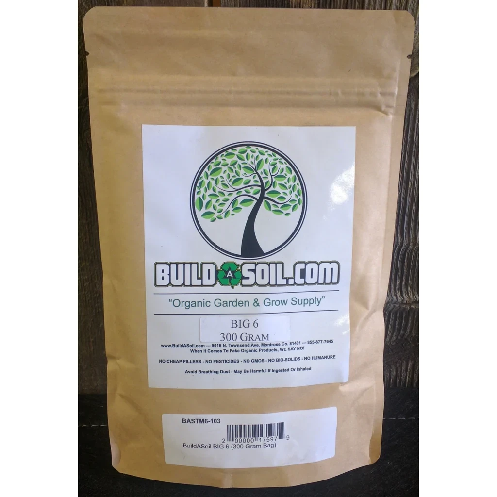 BuildASoil BIG 6 Micronutrients + Humic Acid 300g