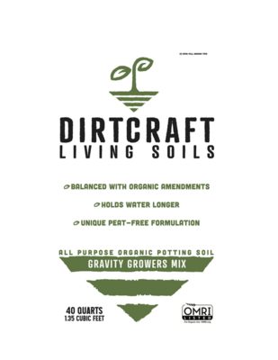 Dirtcraft Organics Gravity Grower's Mix 1.35 cu ft