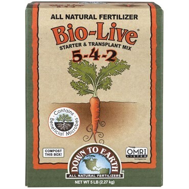 DTE BIO-LIVE 5-4-2 W/MYCO 5LB *OMRI*