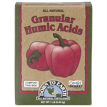 DTE GRANULAR HUMIC ACIDS MINI 1 LB *OMRI*