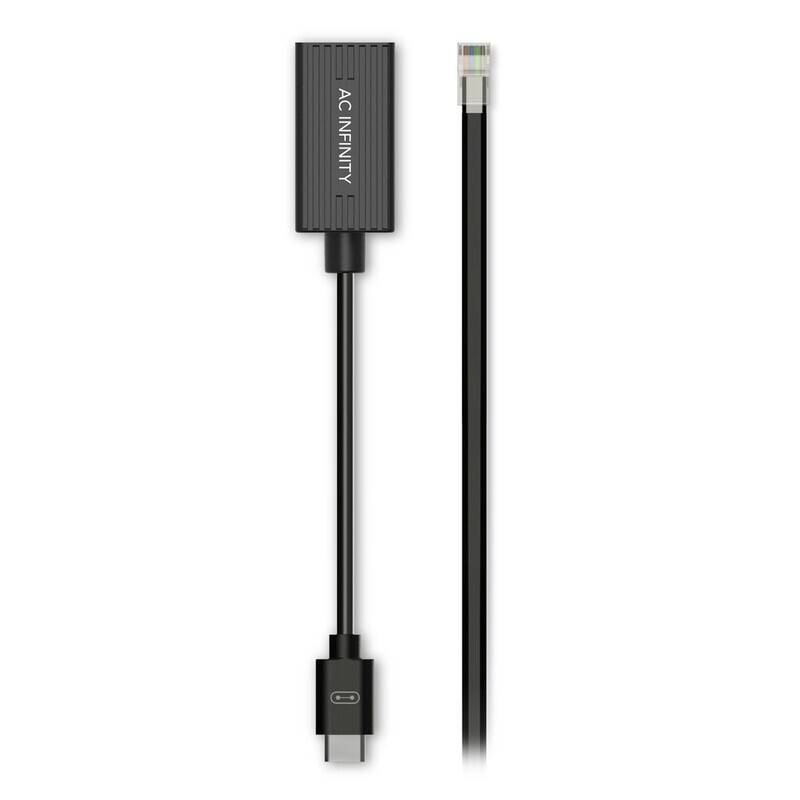 AC INFINITY UIS Lighting Adapter Type-B, for RJ11/12 Connector Lights with Resistor Dimmers
