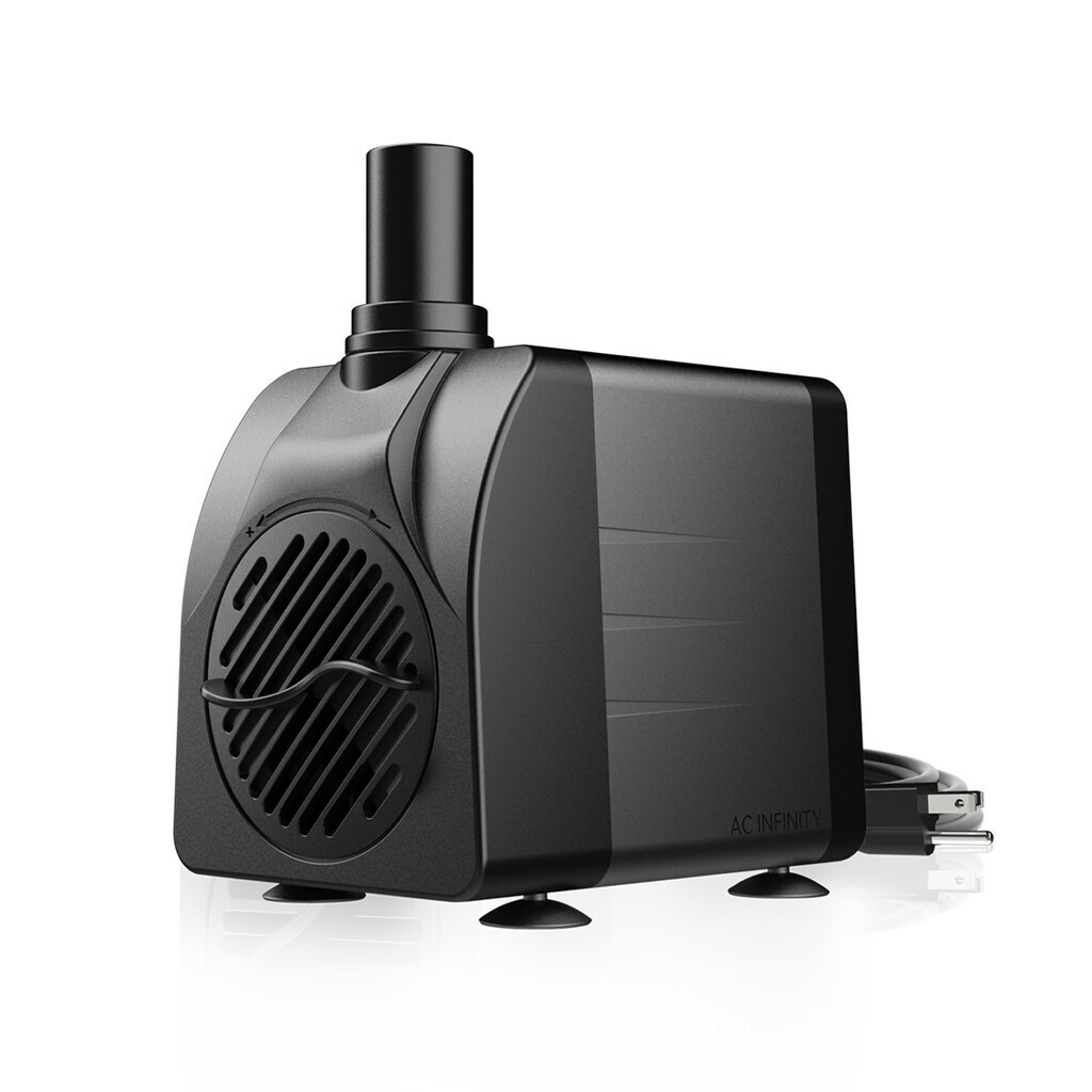 AC Infinity Submersible Pump 18w 5ft Lift 211 Gph