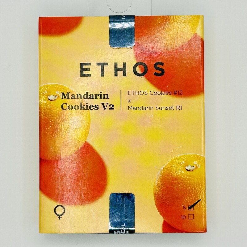Ethos Mandarin Cookies V2 (F) 5 Pack ETHOS COOKIES #12 x MANDARIN SUNSET R1