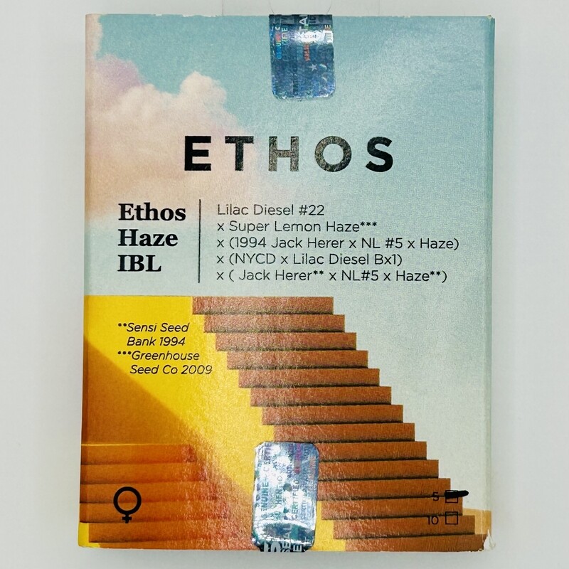 Ethos Haze IBL LILAC DIESEL #22 x SUPER LEMON HAZE* x (1994 JACK HERER X NL #5 X HAZE) x (NYCD X LILAC DIESEL BX1) x (JACK HERER** X NL #5 X HAZE**)