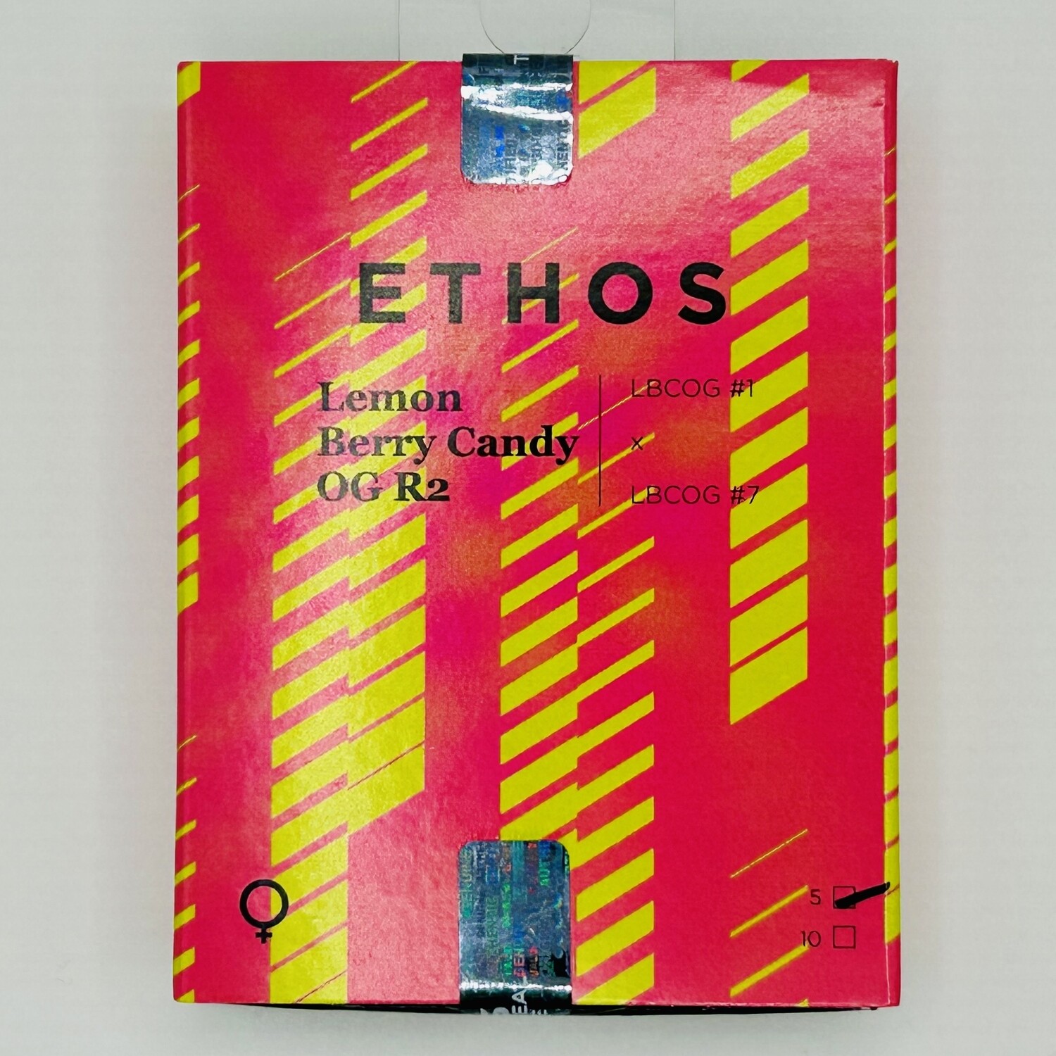 Ethos Lemon Berry Candy OG R2 (F) 5 Pack- LBCOG #1 x LBCOG #7
