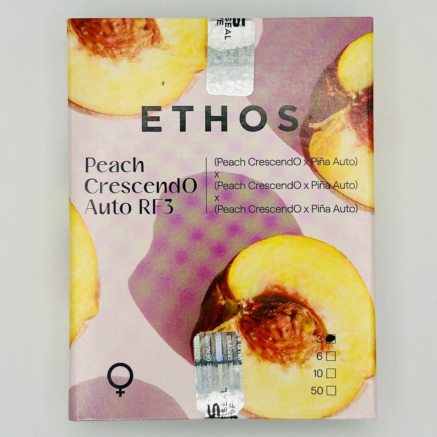 Ethos Peach Cres Auto RF3 (F,HY) 3 Pack