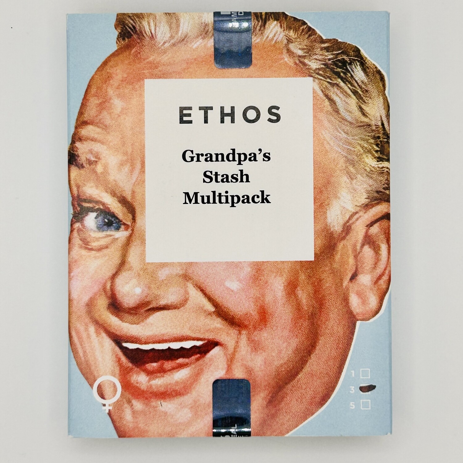 GRANDPA’S STASH MULTIPACK contains Peach Crescendo F1* x Grandpa’s Stash #12; End Game R2 x Grandpa’s Stash #12; The Punch Line RBX x Grandpa’s Stash #12; Spanish Moon* X Grandpa&#39;s Stash #12; 
Original Crescendo x Grandpa&#39;s Stash #12; Bonus Surprise! *Lovin’s Cuts