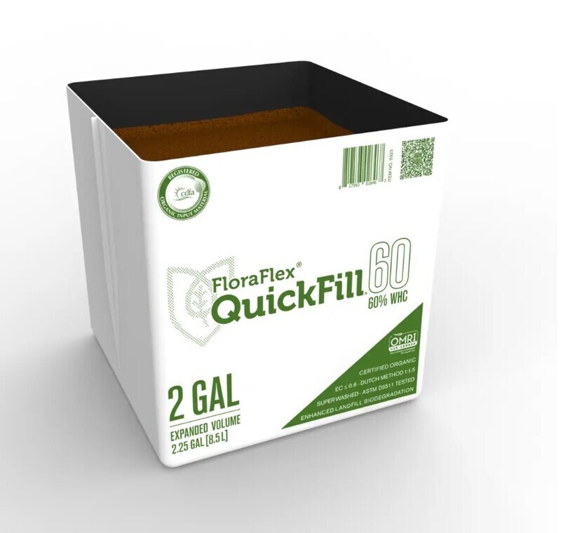 FloraFlex QUICKFILL BAG 2 GAL 60% WHC