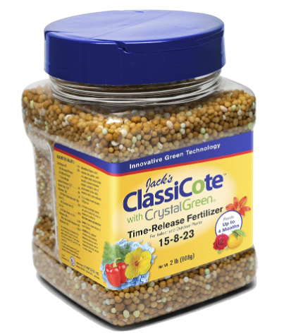 Jack&#39;s Classicote w/ Crystal Green 15-8-23 Time Release 2 lb
