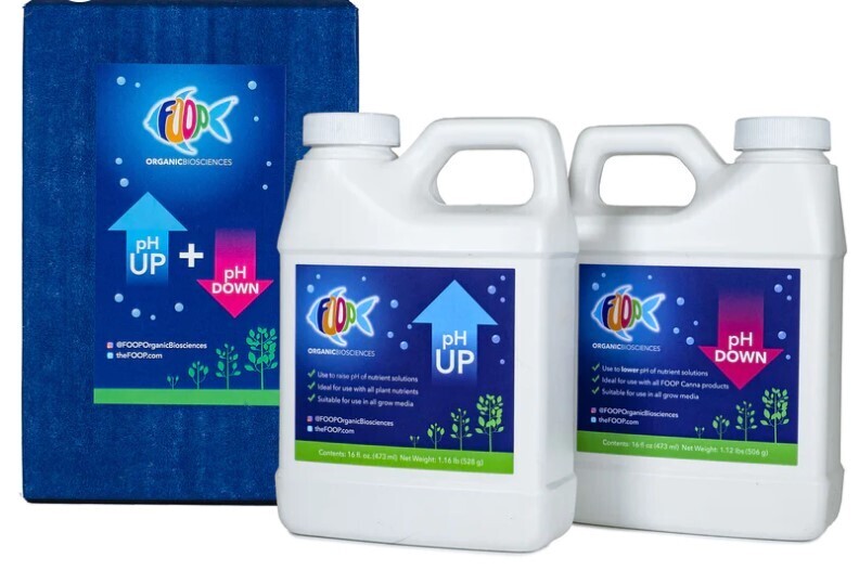 FOOP pH Up and Down 16 fluid ounces (each)