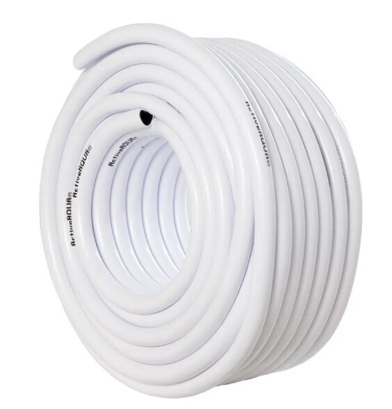 1/2 inch ID White &amp; Black Tubing 10ft tubing