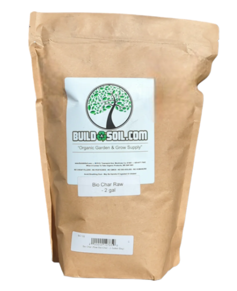 Buildasoil Charged Biochar 2 Gal Bag