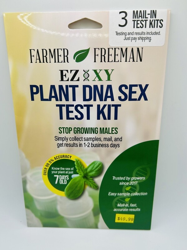 Farmer Freeman EZ-XY Plant DNA Sex Test Kit  3pk