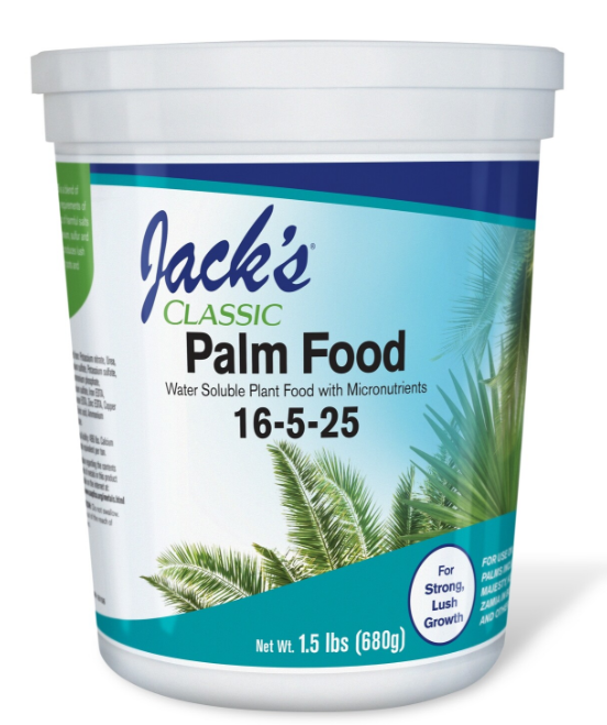 Jack&#39;s Nutrients 16-5-25 Palm 1.5lbs
