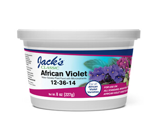 Jack's Nutrients Classic 12-36-14 African Violet 8oz