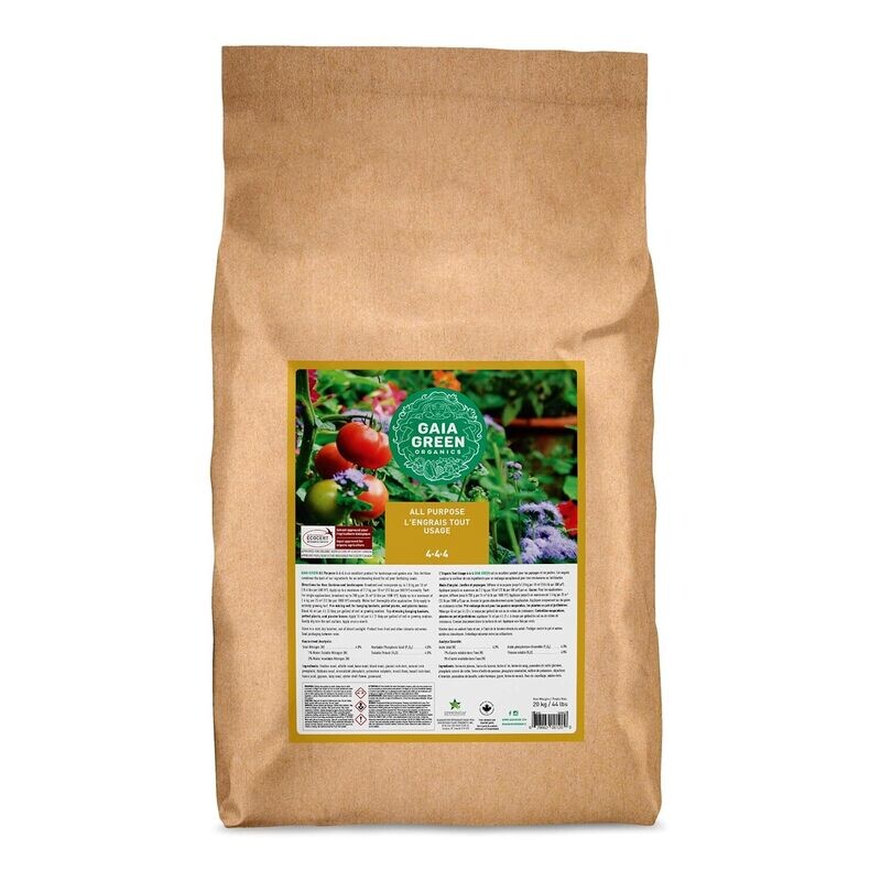 Gaia Green All Purpose 4-4-4 20kg