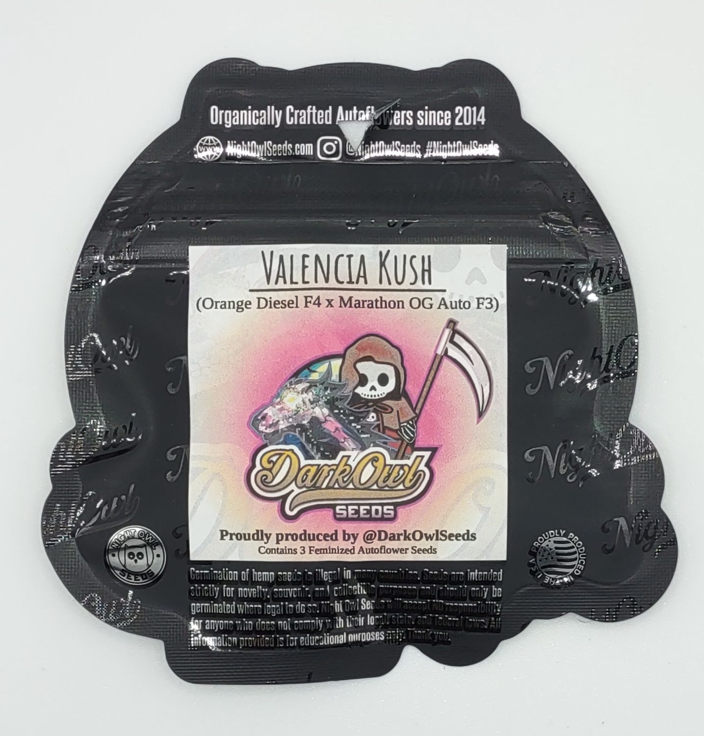 NightOwl Valencia Kush AUTO 3 Pack (F)