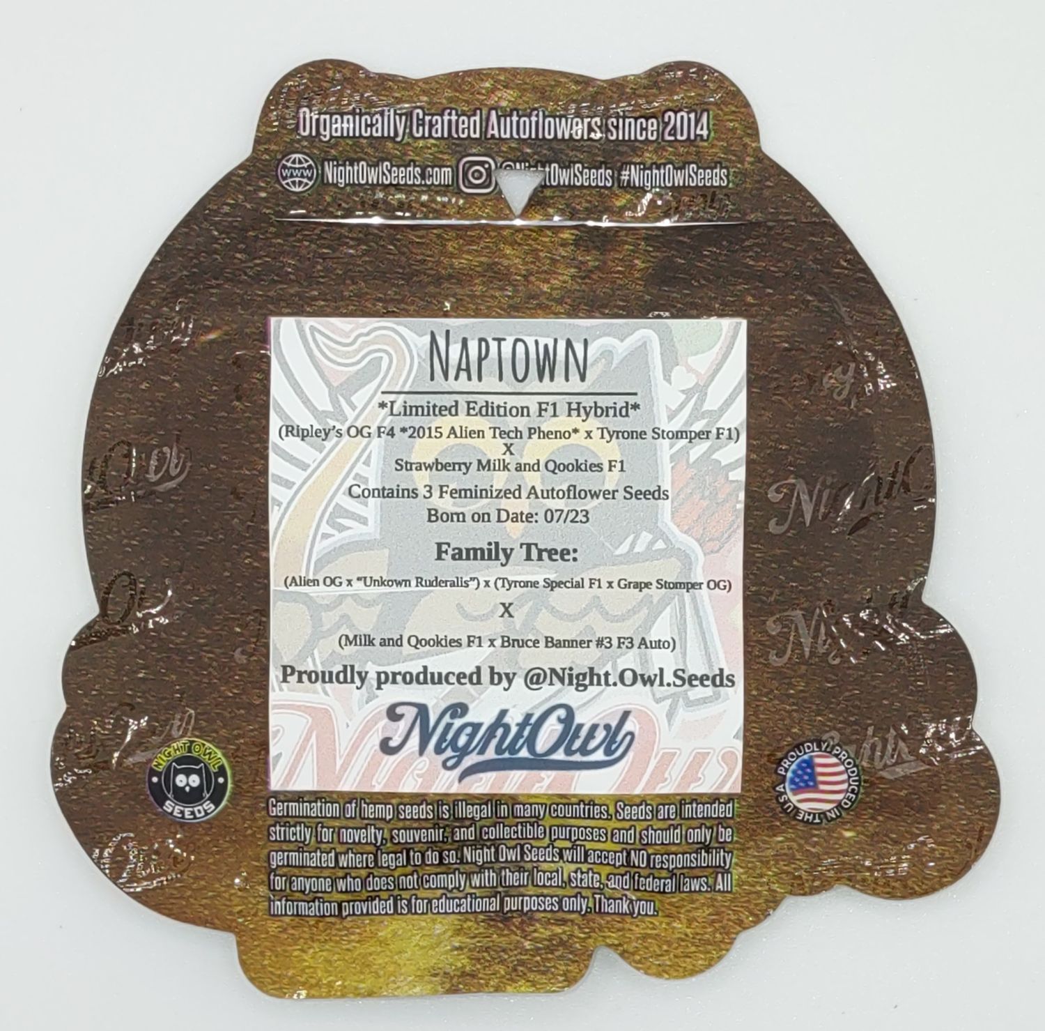 NightOwl Naptown AUTO 3 Pack (F)