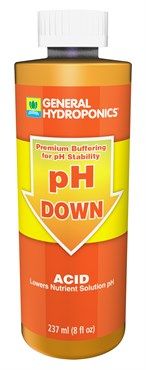 General Hydroponics 32oz pH Down Liquid