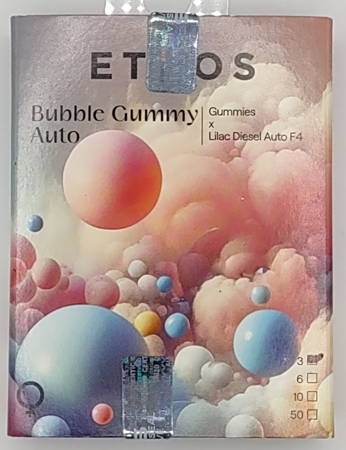 Ethos Bubble Gummy Auto (F,HY) 3 Pack