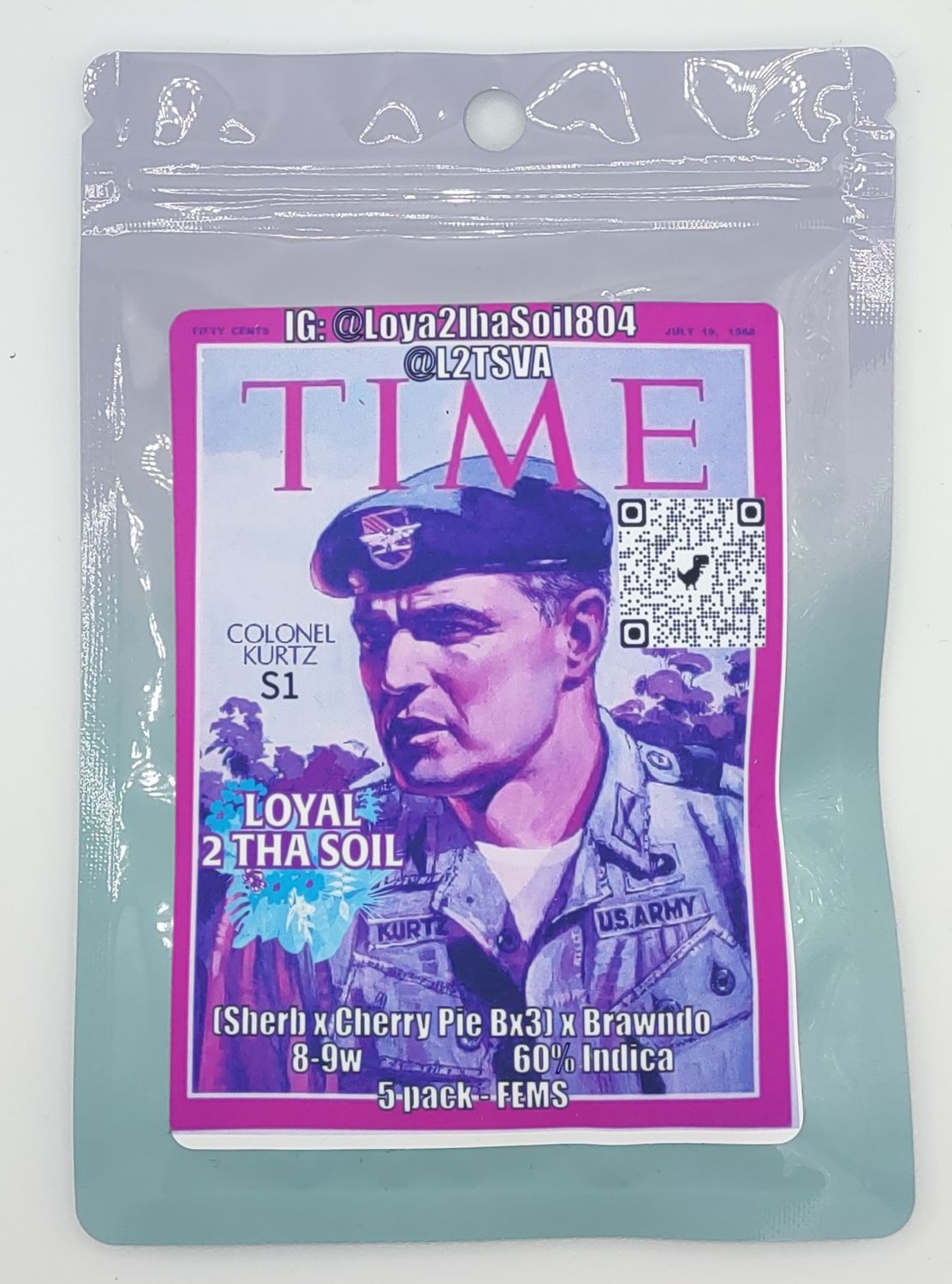 Loyal2ThaSoil Col. Kurtz S1 (F,ID) 5pk