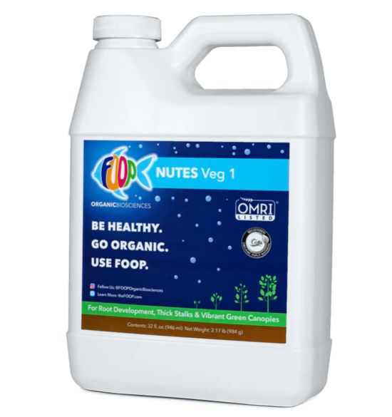 FOOP Nutes Nutrients Veg 1 32 oz
