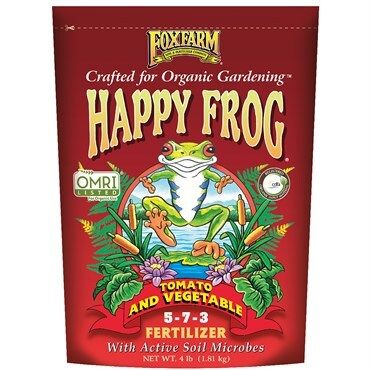 FoxFarm Happy Frog Tomato and Vegetable Dry Fertilizer