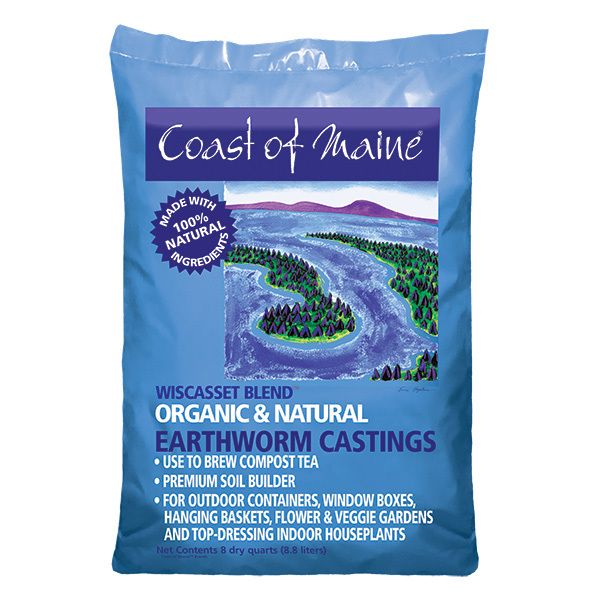 Coast of Maine Wiscasset Blend Earthworm Casting 8qt