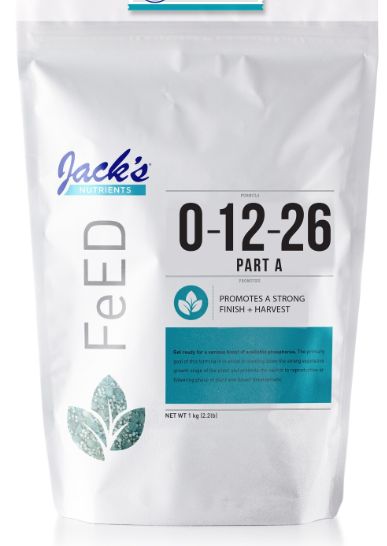 Jack&#39;s Nutrients 0-12-26 Part A 1kg