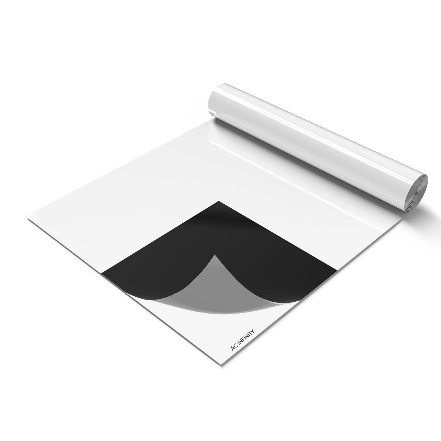 AC INFINITY BLACK AND WHITE PANDA FILM, WATERPROOF REFLECTIVE SHEET, 10 X 25 FT