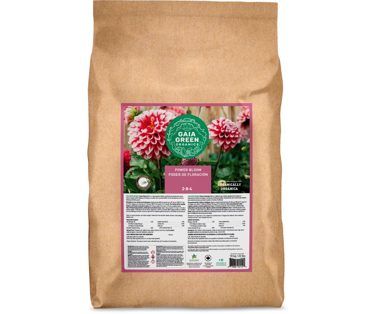Gaia Green Power Bloom 10KG 22 LB